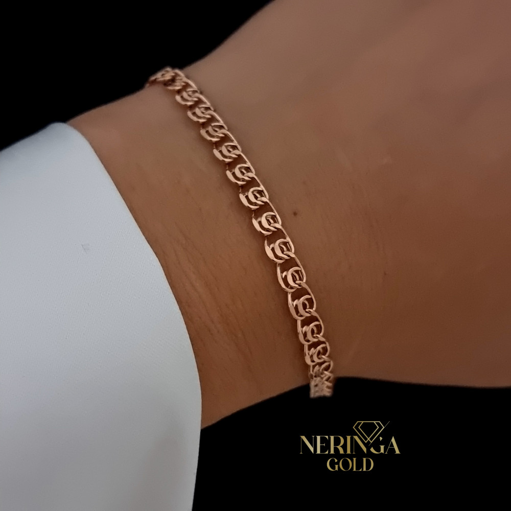 Rose gold bracelet #67112