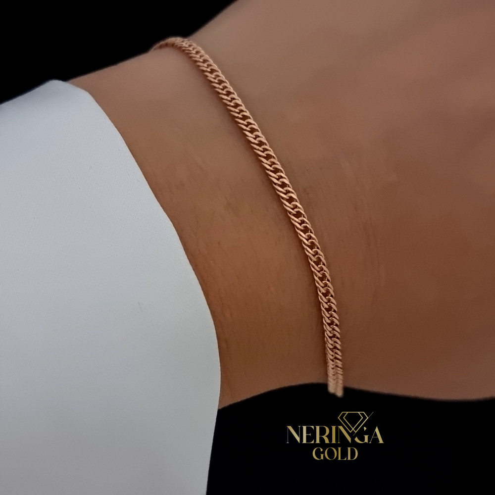 Rose gold bracelet #67122