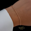 Rose gold bracelet #67129