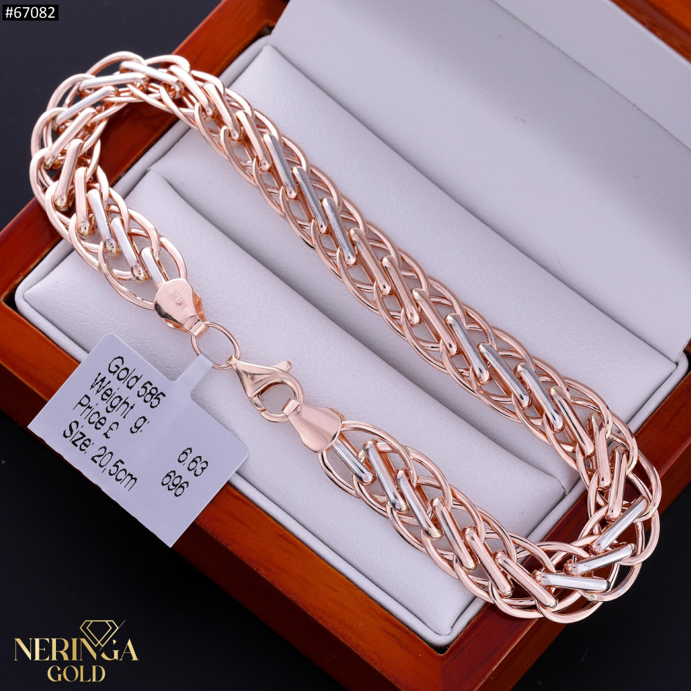 Rose gold bracelet #67082