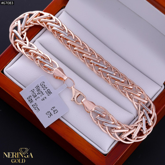 Rose gold bracelet #67083