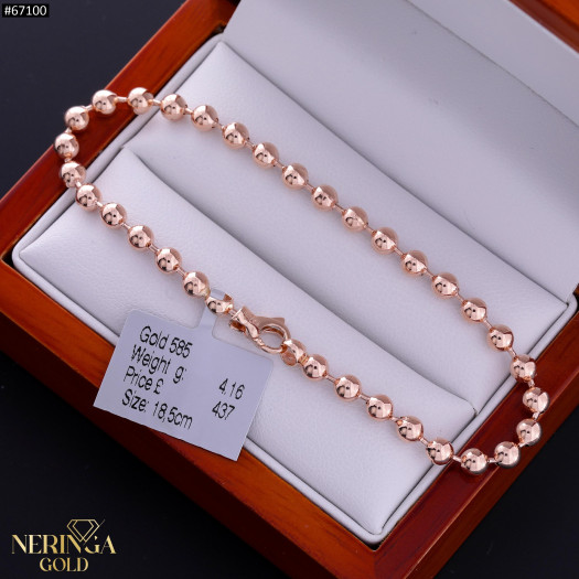 Rose gold bracelet #67100