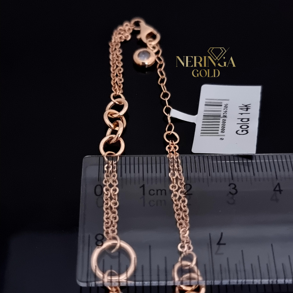 Rose gold bracelet #67559