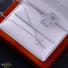 White gold necklace set #67562