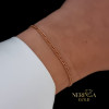 Rose gold bracelet #67863