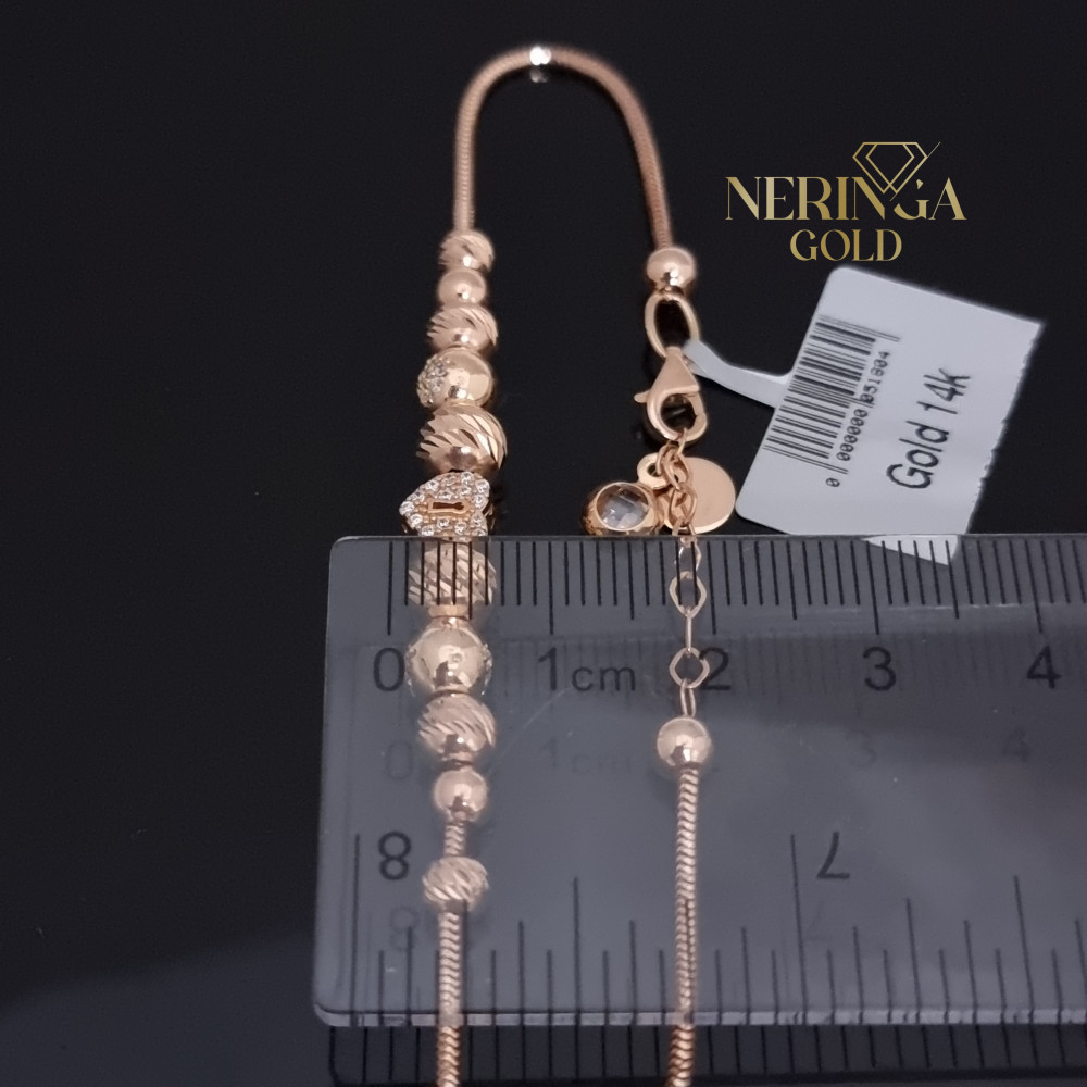 Rose gold bracelet #68310