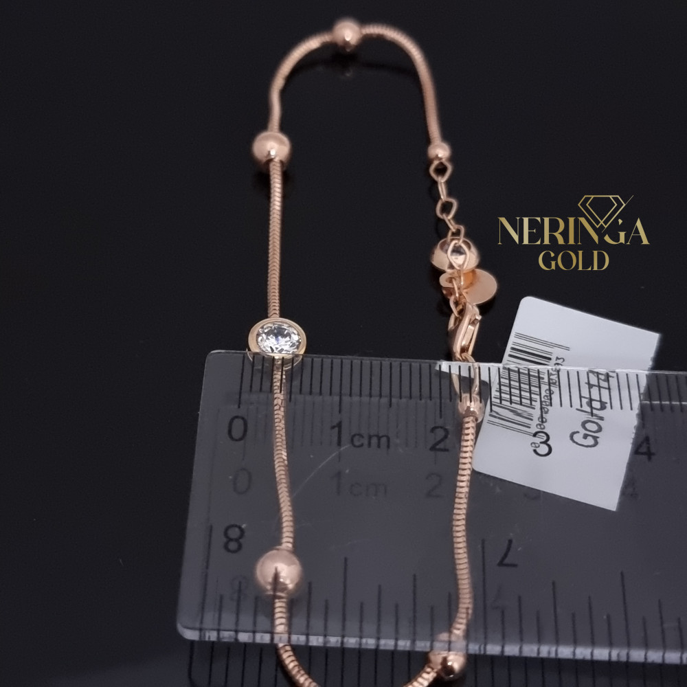 Rose gold bracelet #68311