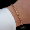 Rose gold bracelet #68299