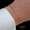 Rose gold bracelet #68291