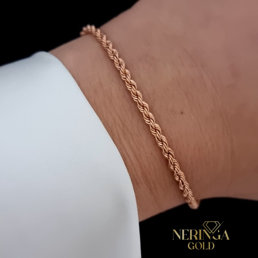Rose gold bracelet #68304