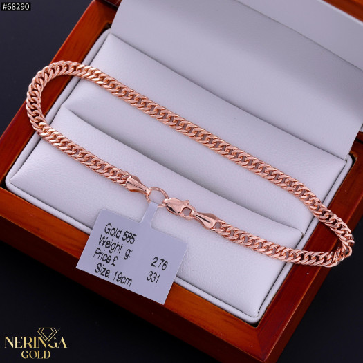 Rose gold bracelet #68290