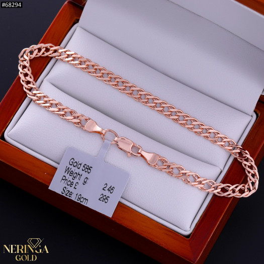 Rose gold bracelet #68294