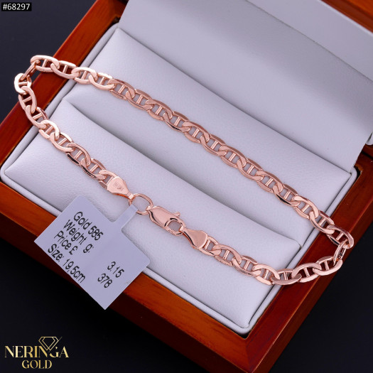 Rose gold bracelet #68297