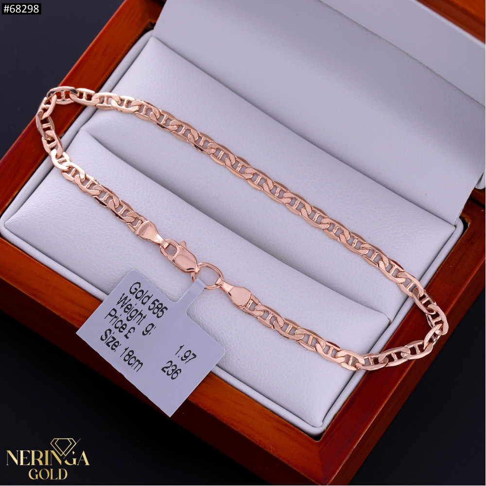 Rose gold bracelet #68298