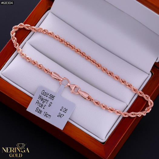 Rose gold bracelet #68304