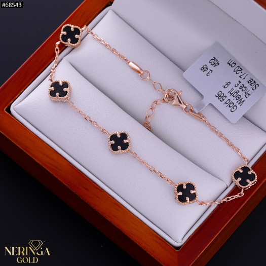 Rose gold bracelet #68543