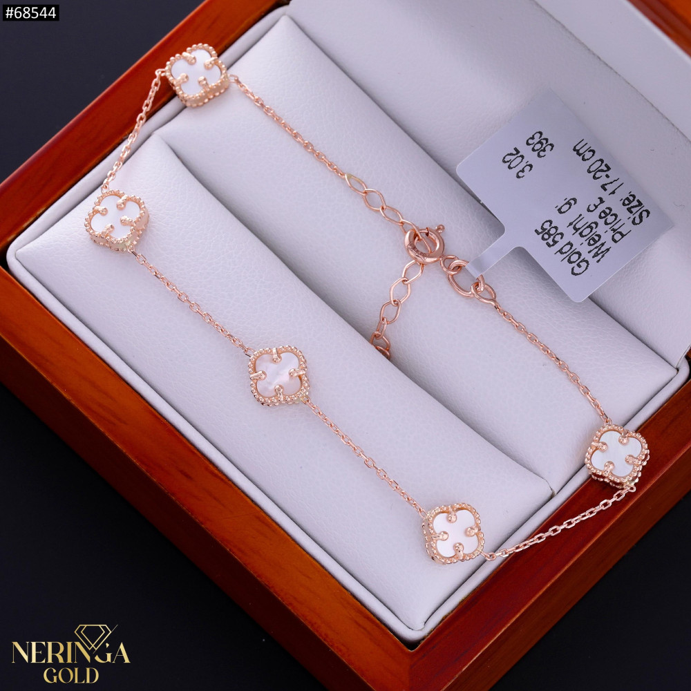 Rose gold bracelet #68544