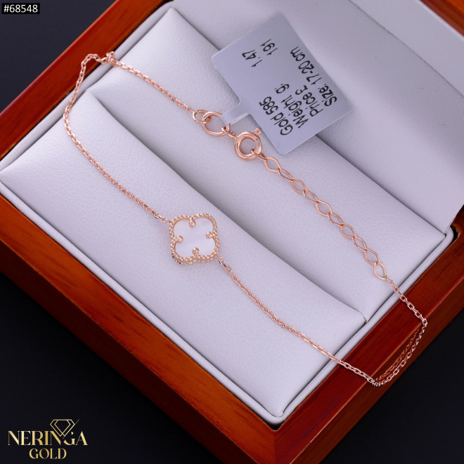 Rose gold bracelet #68548