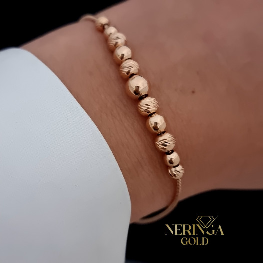 Rose gold bracelet #68631