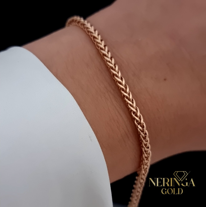 Rose gold bracelet #68635