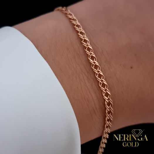 Rose gold bracelet #68650