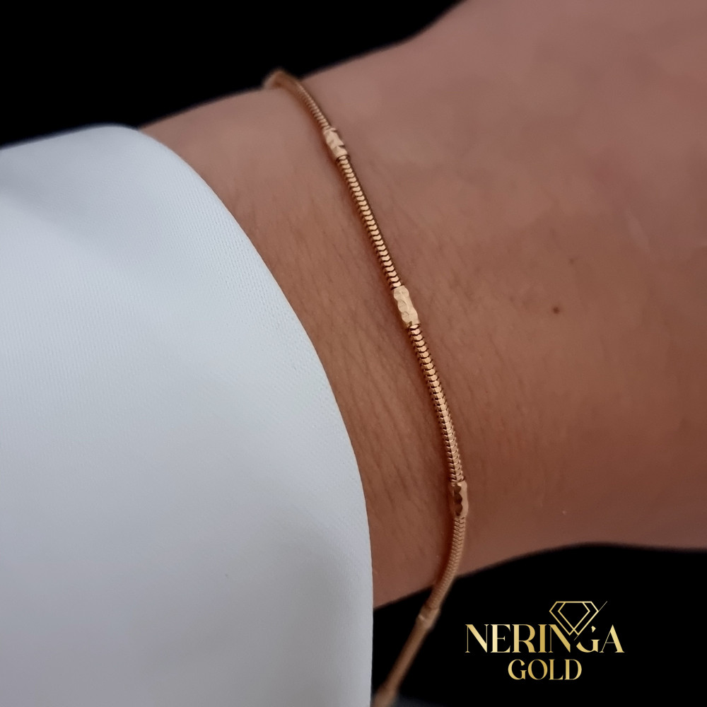 Rose gold bracelet #68642