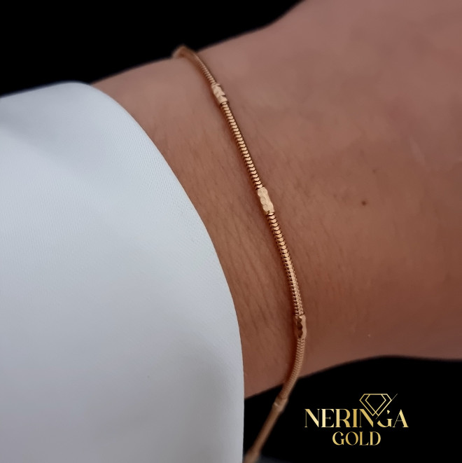 Rose gold bracelet #68642