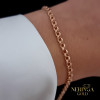 Rose gold bracelet #68641