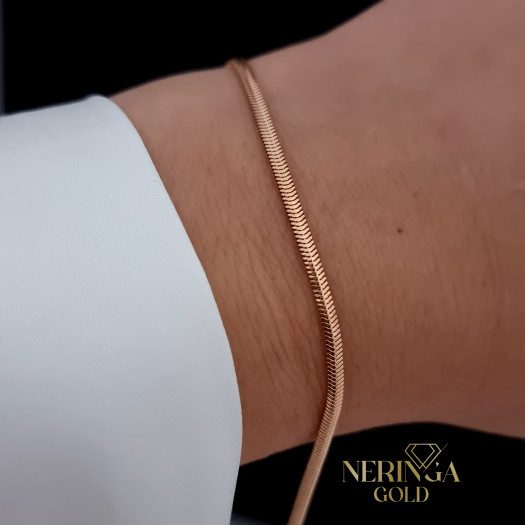 Rose gold bracelet #68646