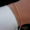 Rose gold bracelet #68636