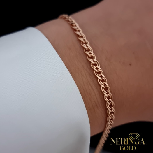 Rose gold bracelet #68636