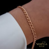 Rose gold bracelet #68632