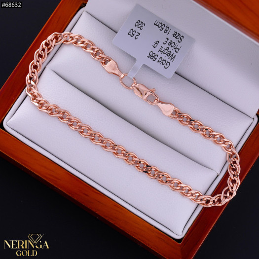 Rose gold bracelet #68632