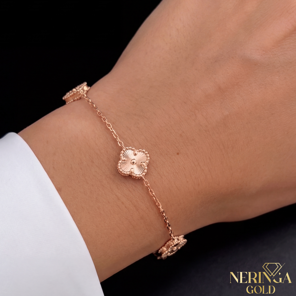 Rose gold bracelet #68776