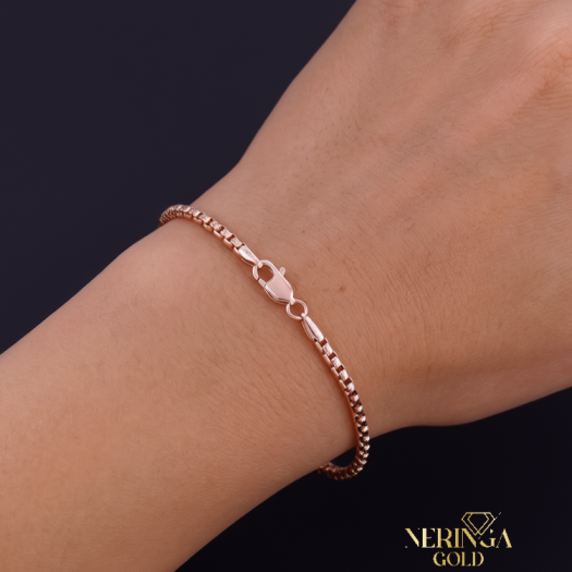 Rose gold bracelet #68784