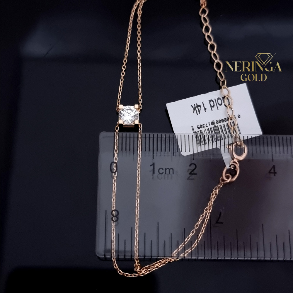 Rose gold bracelet #68782