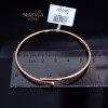 Rose gold hoop bracelet #68791