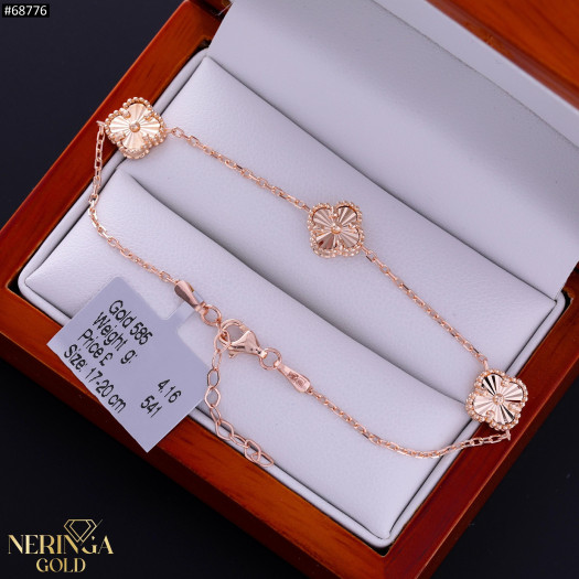 Rose gold bracelet #68776