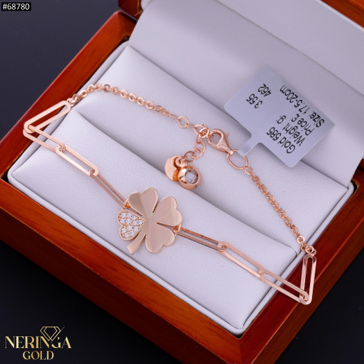 Rose gold bracelet #68780