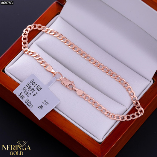 Rose gold bracelet #68783