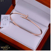 Rose gold hoop bracelet #68791