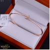 Rose gold hoop bracelet #68792