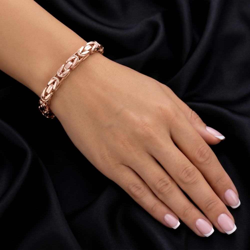 Rose gold full-bodied bracelet #66775