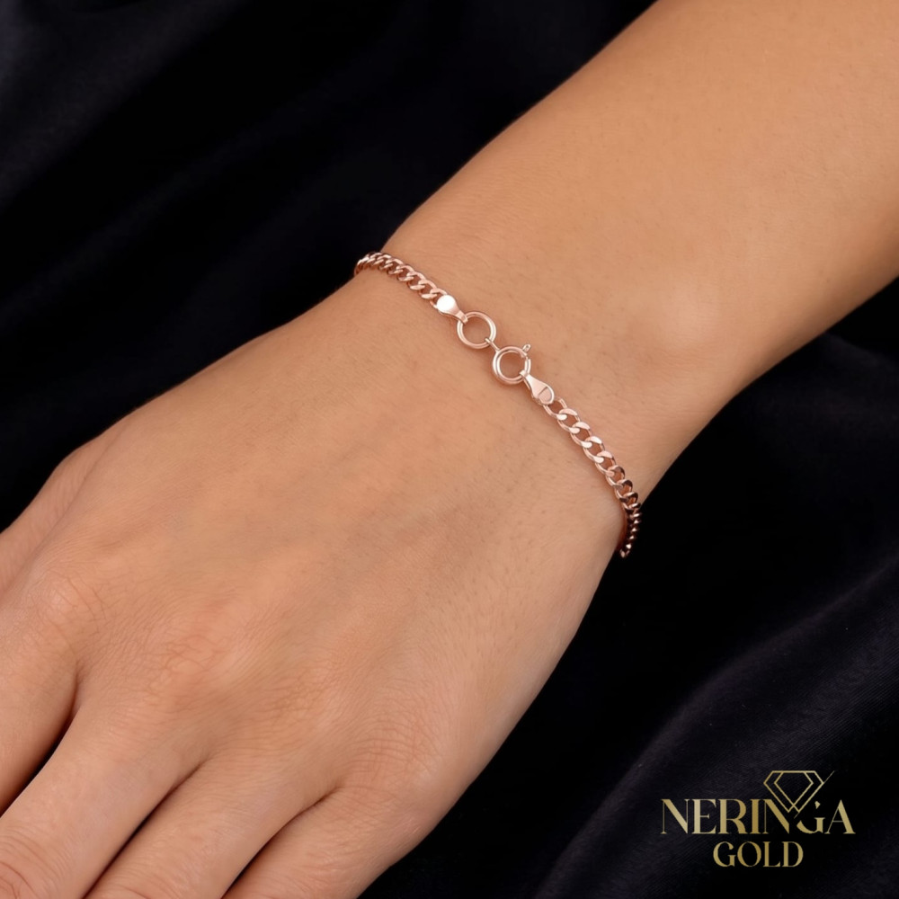 Rose gold bracelet #69142