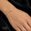 Rose gold bracelet #69146