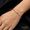 Rose gold bracelet #69145