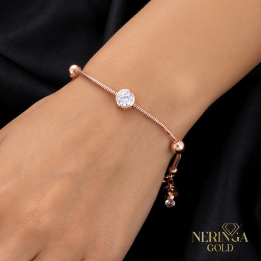 Rose gold bracelet #69147