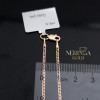 Rose gold full-bodied bracelet #69135