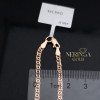 Rose gold full-bodied bracelet #69131