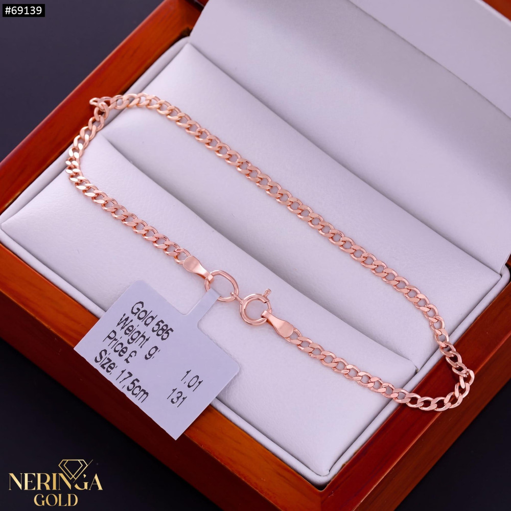 Rose gold bracelet #69139